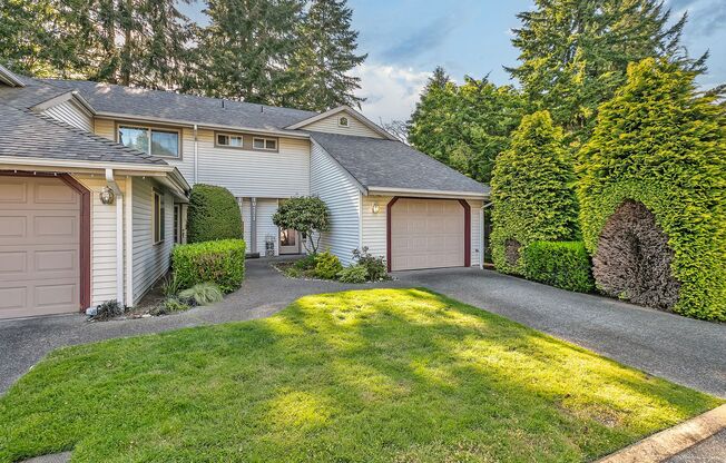 Privately placed, end unit townhome, brand new renovations!