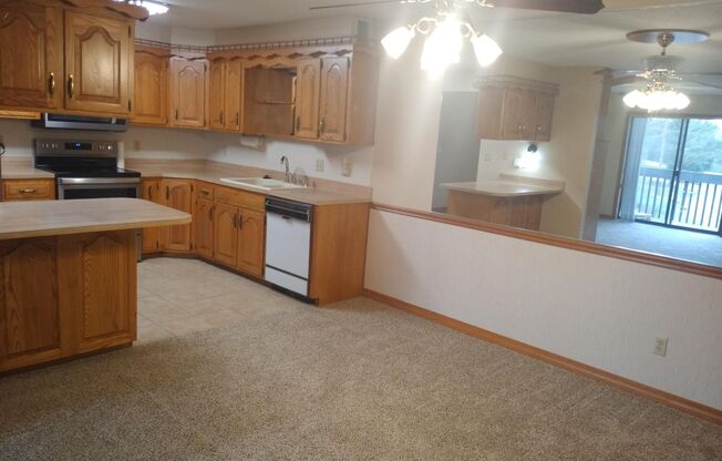 Condo by Lake with RV Spot!! 55+ Community