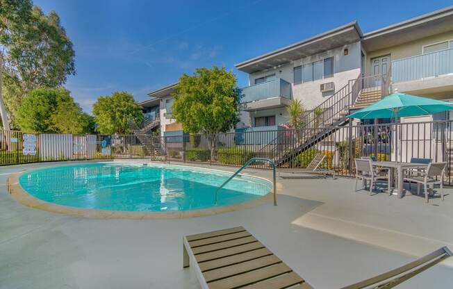 the swimming pool at our apartmentsat BLVD Apartments LLC, California, 91356