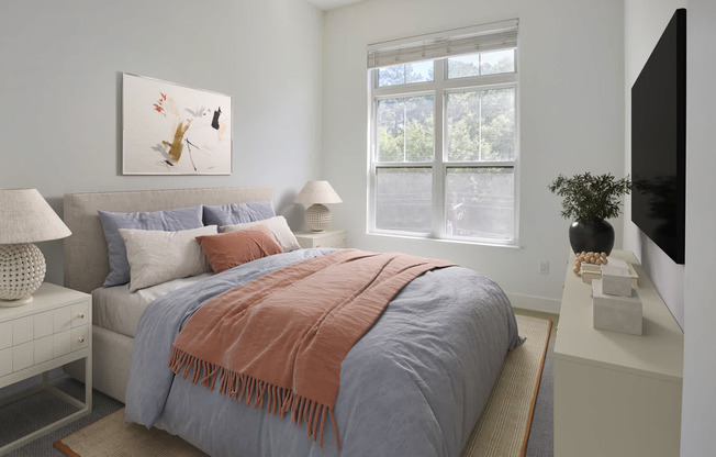 Carpeted Bedroom