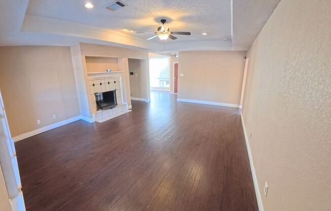 Updated 4-Bedroom Home with See-Through Fireplace & Covered Patio | Lancaster ISD - 1454 Cromwell Ct Lancaster, TX 75134