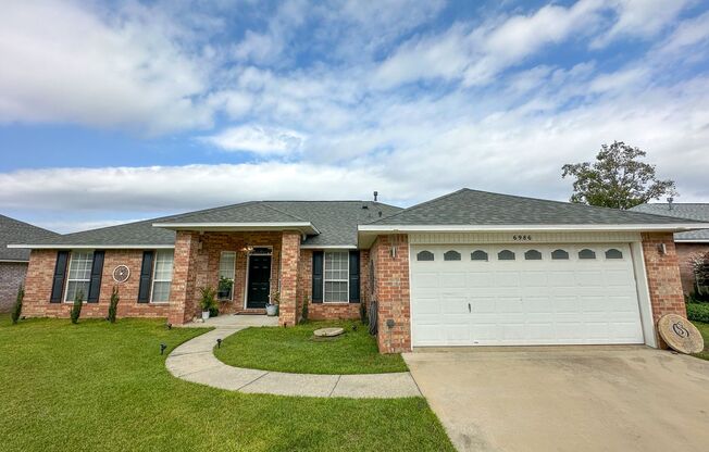 Recently renovated 4 bedroom 3 bath home for rent in Crystal Creek subdivision!