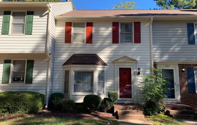 *Move In Special* 2 Bed | 2.5 Bath Townhome in Raleigh with Lake Views