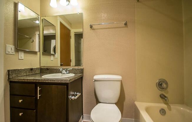 Seattle Apartments- View at Bitter Lake- bathroom