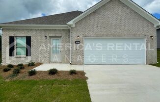 Home for Rent in Brookwood, AL!!! Sign a 13 month lease by 12/31/24 to receive 1 MONTH FREE!!