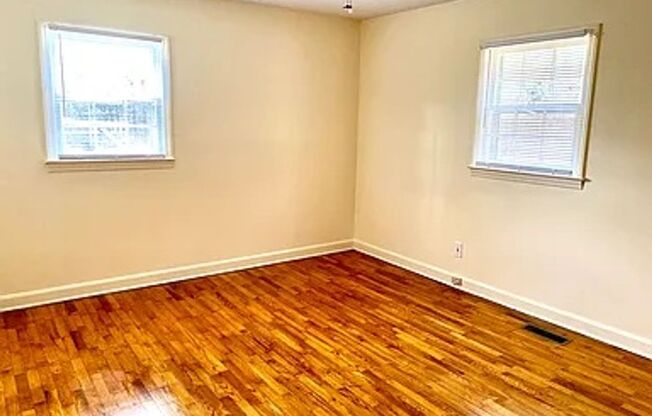 Newly renovated  3 bedroom 1 bath brick ranch home sitting on a large lot and on a quiet street in Gastonia