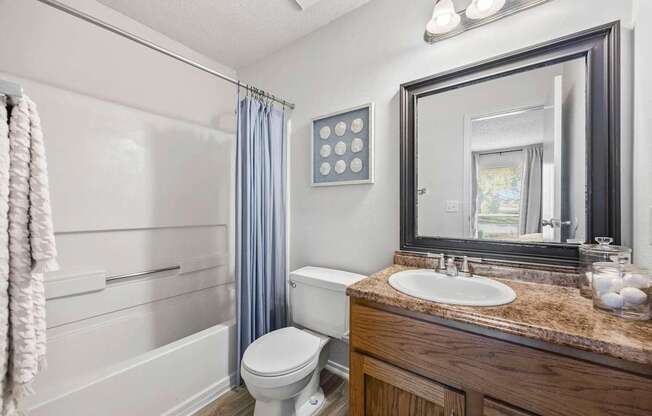 Bathroom With Bathtub at Pointe Royal, Overland Park, Kansas