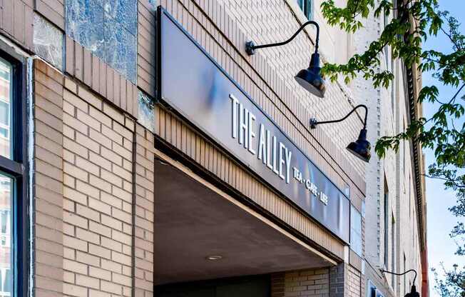 The Alley is a place where you can eat.