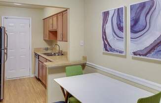 Kitchen with Pantry Cabinet at Montecito, North Carolina