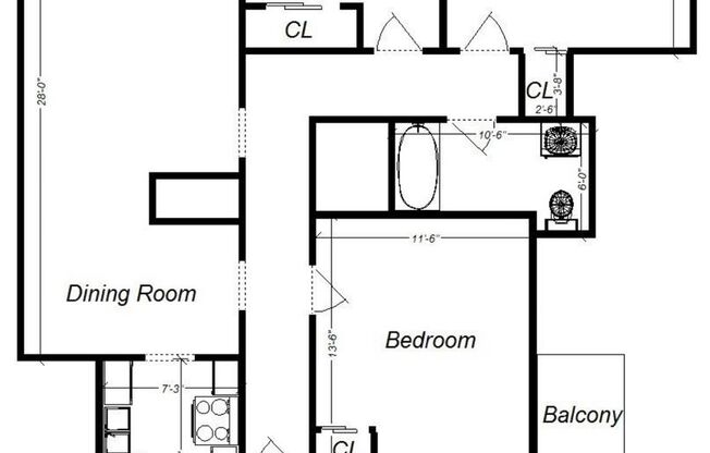 3 beds, 1 bath, 810 sqft, $2,350, Unit 732 S. Millvale Ave. #B6