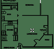 Partner-provided photo for $1102 unit