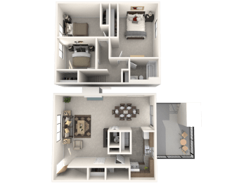 3 beds, 1.5 baths, 886 sqft, $1,706