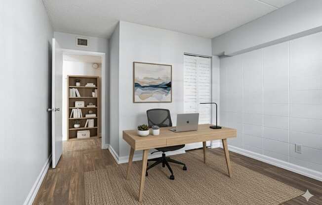 Home Office at Fernwood Grove Apartments, Tampa, Florida
