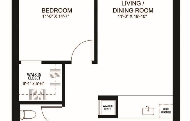 1 bed, 1 bath, 601 sqft, $3,585