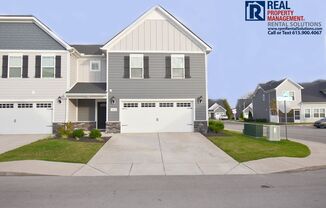 Gorgeous luxury 3BD/2.5BA M'boro townhome with attached garage!