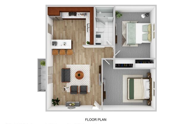 2 beds, 1 bath, 700 sqft, $1,515, Unit 10