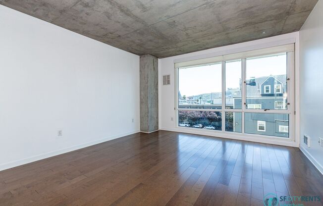 Mission: South-Facing 1 Bed at VIDA SF w/ Shared Roof Deck & BBQ, Gym, & Bike Room