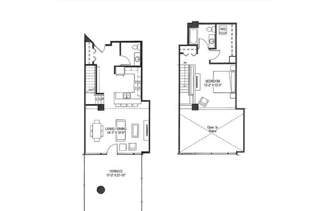 1 bed, 1.5 baths, 990 sqft, $1,849, Unit 103