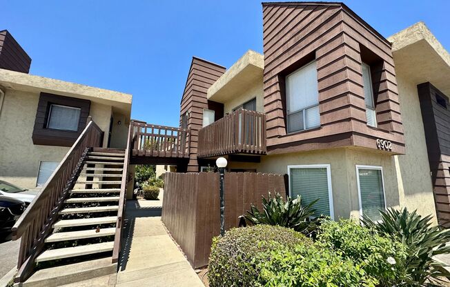 Upstairs 2 bedroom with 2 assigned parking spots!