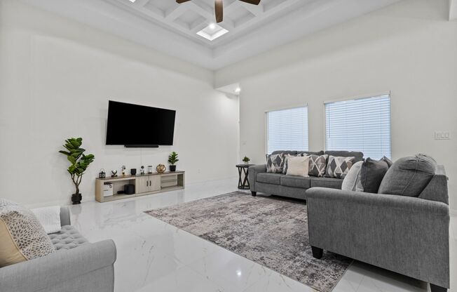 Newly built 3BD/2BTH/2GAR home in Summer Lakes for lease! 7425 Lake Havasu in Brownsville