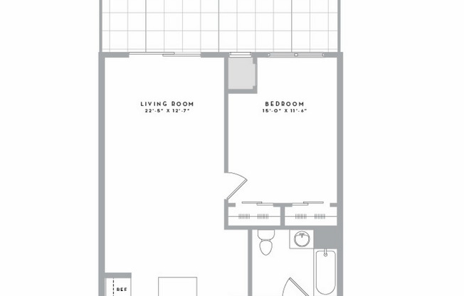 1 bed, 1 bath, 797 sqft, $2,660