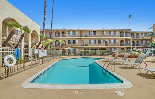 Capistrano Gardens Pool with Chairs