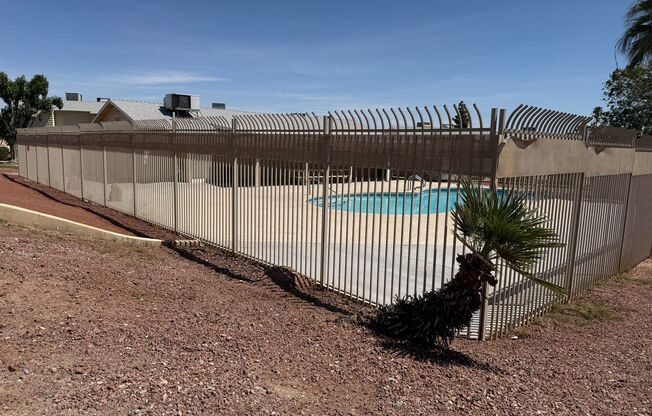 3 Bedroom Townhouse with a 2 car garage and a middle courtyard area