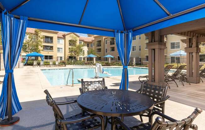 Senior Apartments Murrieta - Pool Cabana