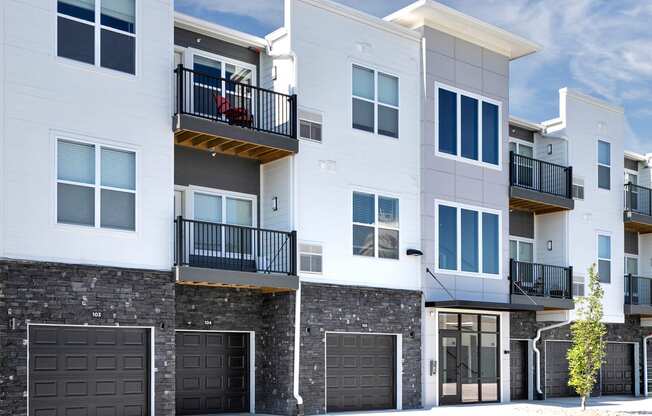 Exterior at The Parker in Papillion, NE