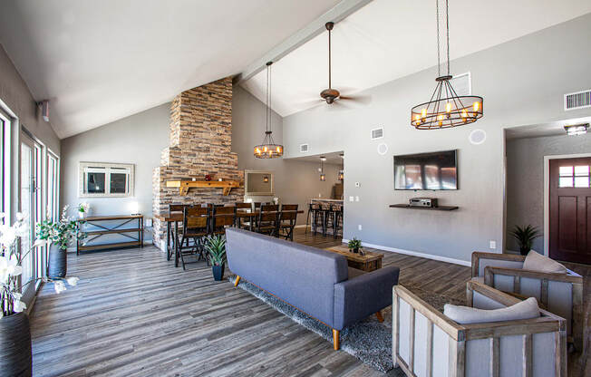 Clubhouse at Orange Tree Village Apartments in Tucson AZ