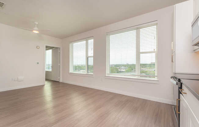 Living Room with Hard Surface Flooring