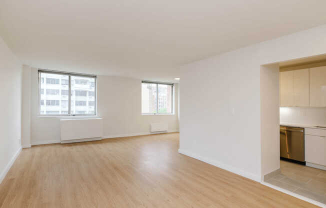 Living Room with Hard Surface Flooring