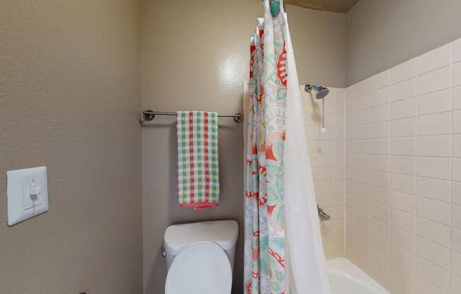 Bathroom with shower at Glen at Hidden Valley, Reno, Nevada