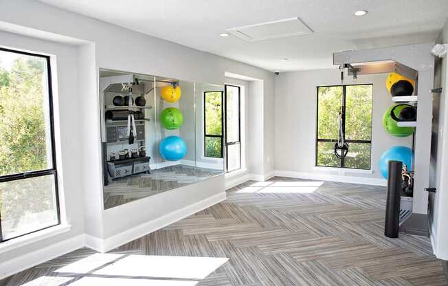 fitness center yoga studio