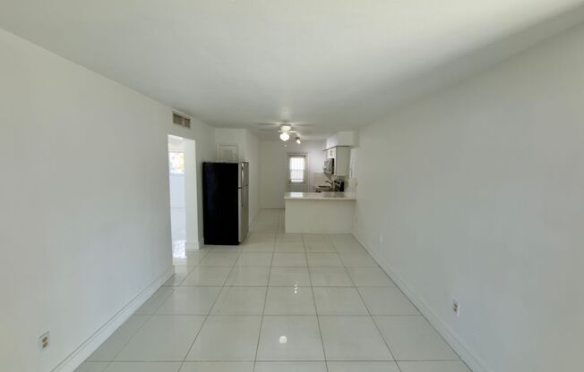 SPACIOUS UPGRADED TWO-BED ONE-BATH UNIT LOCATED IN THE HEART OF LITTLE HAVANA. THE BUILDING HAS A WASHER AND DRYER ON SITE