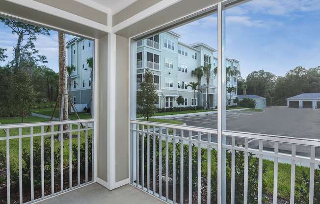 Screened Balconies at Epic at Gateway Luxury Apartments in St. Petersburg, FL