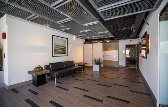 Spacious Lobby at Toluca Lofts, Toluca Lake