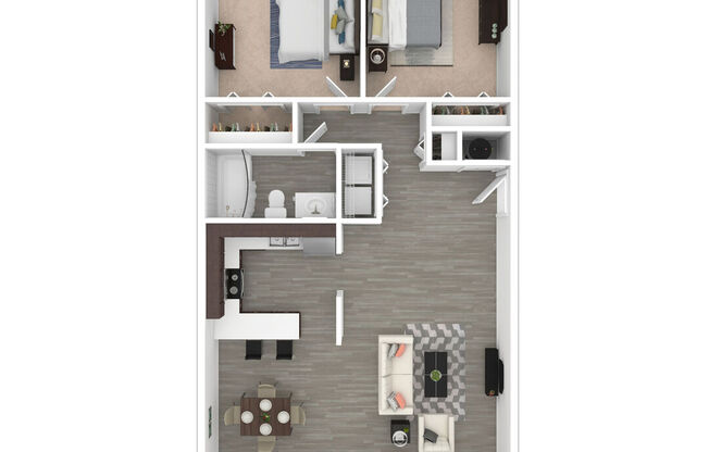 2 beds, 1 bath, 1,012 sqft, $1,350