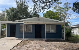 Two bed one bath home
