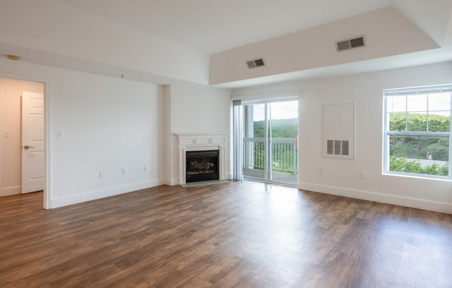 Living Room with Balcony