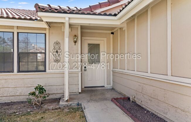 SW!! Spring Valley!! Single Story!!! Covered Patio!!! Fire Place!! Pet Friendly!!! Community Parks Nearby!!!