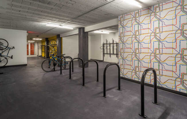 Bicycle Storage and Repair Room