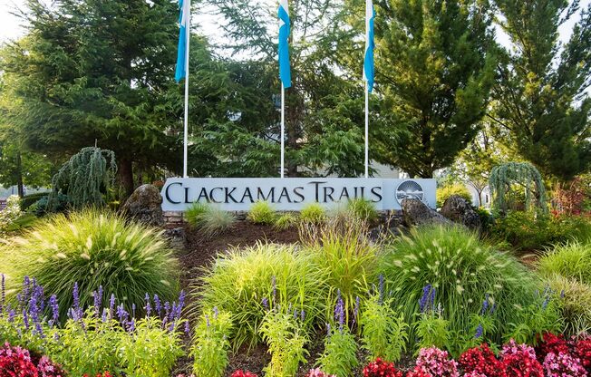 Clackamas Trails Property Entry Monument