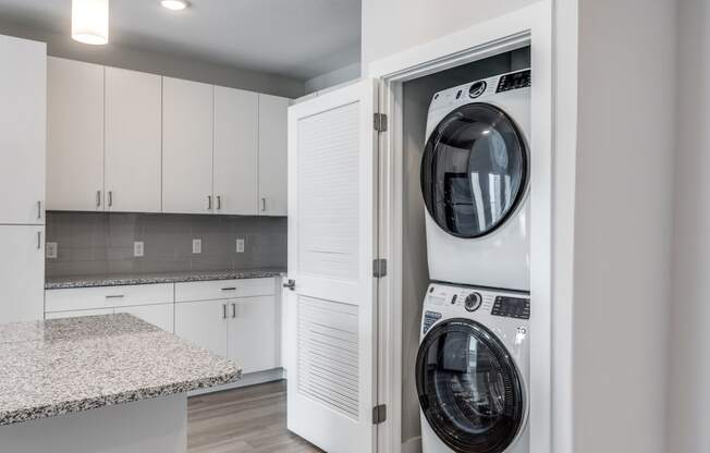 Full Size Washer and Dryers at The Prescott Luxury Apartments in Austin, TX