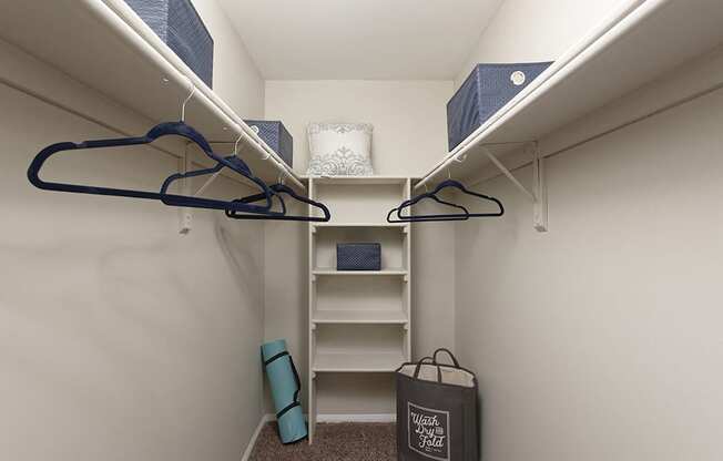 PLATINUM upgraded spacious walk in closet at Trillium Apartments, Fairfax
