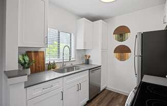 Updated Kitchen Spaces at The Lakes in Bellevue, WA 98007