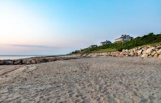 Sink your toes into the sand at Rexhame Beach, just moments from home at Modera South Shore.