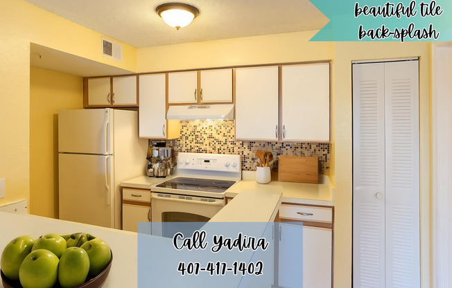 Beautiful second floor unit with 2 bedrooms and 2 baths in the heart of Kissimmee