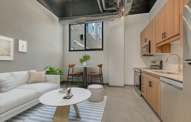 Studio, 1 bath, 405 sqft, $925, Unit The Lofts-166