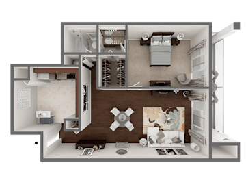 1 bed, 1 bath, 950 sqft, $2,099